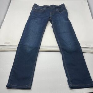 Denizen Levi's Boys Pull On Denim Jeans Elastic Waist Size 7
